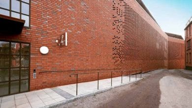 نمای آجری خاص