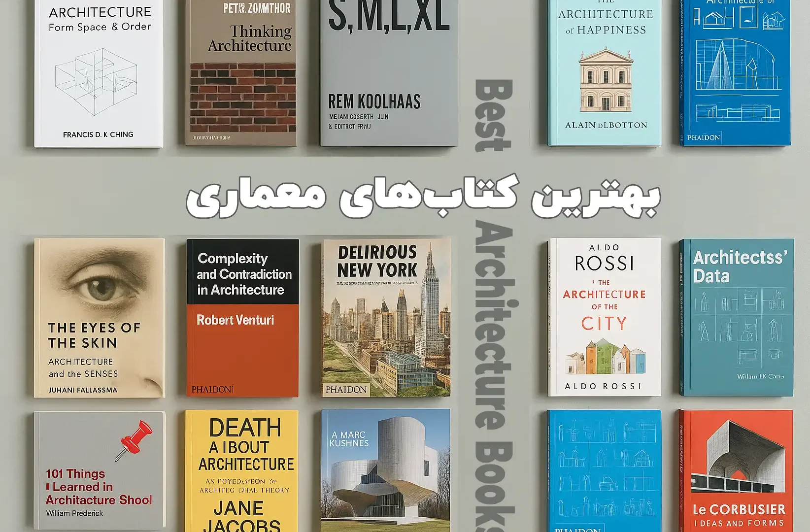بهترین کتاب های معماری